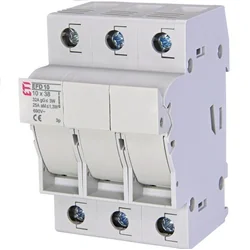 EFD 10 3p Fuse switch 10x38mm ETI