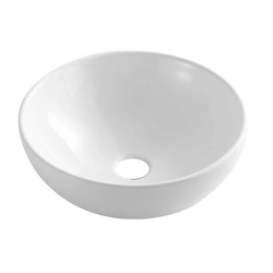 Invena Tinos countertop washbasin white CE-43-011