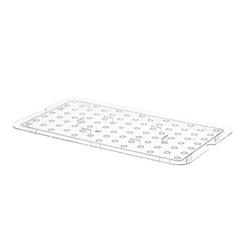 Egouttoir pour bacs GN en polycarbonate Gn 1/6,