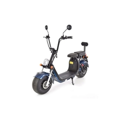 El-scooter Hecht cocis zero blå motor 1500 w maksimal hastighed 45 km t