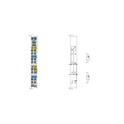 EL4004 | EtherCAT-Klemme, 4-kanałowe Analogausgang, Spannung, 0...10 V, 12 Bits