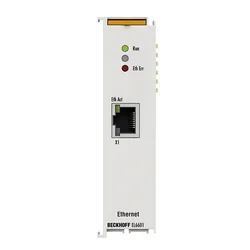 EL6601 | EtherCAT-pääte, 1-portowy tiedonsiirtoliitäntä, Ethernet-kytkinportti