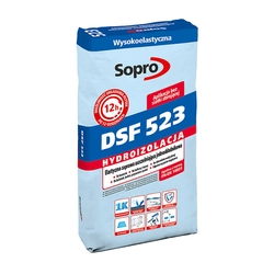 Elastīgā blīvējuma java DSF 523 Sopro 20 kg