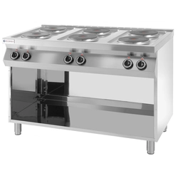 Electric cooker 6-płytowa 15.6 kW Hendi 226230