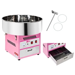 Electric cotton candy machine without lid