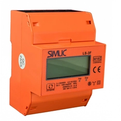 Electric energy meter 3-fazowy LS3-F MID Simlic
