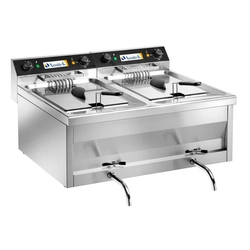 Electric fryer 2x12l 2x 9000W 400V | Amitek 6030030