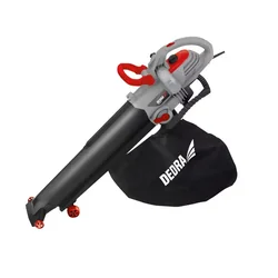 ELECTRIC GARDEN BLOWER WITH VACUUM CLEANER FUNCTION GARDEN DEDRA DED8689 3000W, SHREDDER, ADDITIONAL NOZZLE