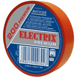 ELECTRIX tape 200 premium rød 19 mmx 18 m