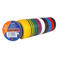 ELECTRIX tape 211, rainbow 10-rolkowa 15 mmx 10 m