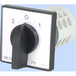 Electromet Cam switch 2-0-1 3P 25A IP65 Arc E25-72 (952571)