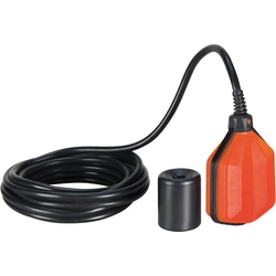 Електрически поплавъчен превключвател Lovato с НЕОПРЕНОВ кабел 10m за чиста и сива вода с противотежест (LVFSN1W10)