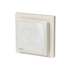 Elektricky vyhrievaný podlahový termostat Danfoss ECTemp, inteligentný, programovateľný, biely