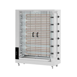 Električni roštilj za piletinu HENDI 6-poziomowy 400V/18000W 1150x550x(H)1520mm