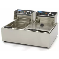 Elektrische friteuse 2x6L 2500W Maxima 09364951