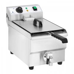 Elektrische Fritteuse - 10 l - 3000 BEI ROYAL CATERING 10010688 RCEF 10EH-1