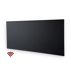 Elektrischer Heizkörper Adax Neo Wi-Fi H, schwarz, 10 KWT (1000 W)