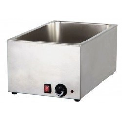 Elektrisk bordplade bain marie 1xGN1/1 uden hane for GN1/1 INVEST HORECA 8700 8700