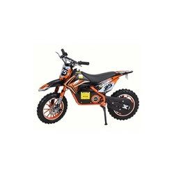 Elektriskais motocikls bērniem HECHT 54500, akumulators 36 V, 8 Ah, dzinējs 500 W, atbalstāmais svars 75 kg, ātrums 25 km/h, oranžs, vecums % p6/% gadi