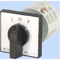 Elektromet Cam jungiklis L-0-P 3P 12A IP65 Sulenkite E12-42 su plokšte (921202)