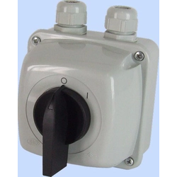 Elektromet Cam превключвател 0-1 3P 40A IP44 Дъга 40-13 в корпус (924005)