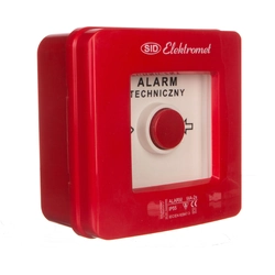 Elektromet Riasztókapcsoló 2Z 12A /TECHNICAL ALARM/ IP55 WA-2s (921403)