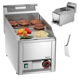 Elektromos grilllap 33x62 Sima Bartscher A370131