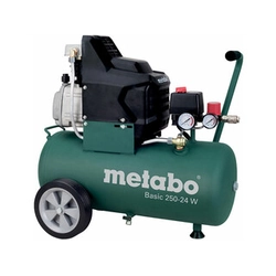 Elektryczny kompresor tłokowy Metabo Basic 250-24 W