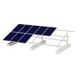 Elementen voor de constructie van een constructie die in de grond is gebetonneerd op 16 panelen met afmetingen tot 230cm x 115cm/35mm verticaal, opstelling 8x2