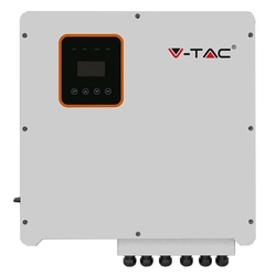 Ηλιακός μετατροπέας 8KW Hybrid On Grid/Off Grid Τριφασικό V-TAC