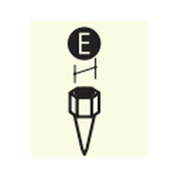 Elko-Bis La punta del picchetto di terra 16mm zincata