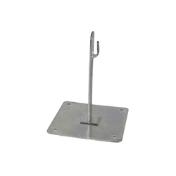 Elko-Bis Roof holder with MAX plate, crimped, 120x120x120mm galvanized