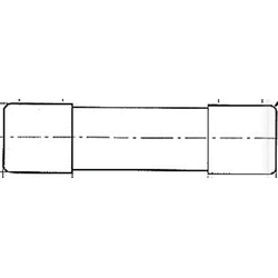 Elo fusível cilíndrico Eti-Polam 10 x 38mm 16A gR 690V AQS10 UQ (002645133)