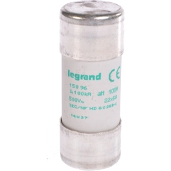 Elo fusível cilíndrico Legrand 100A aM HPC 22 x 58mm (015096)