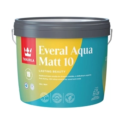 Émail acrylique mat Tikkurila Everal Aqua 10 Base C 0,45L
