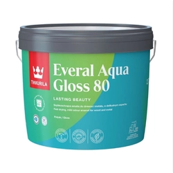 Email Tikkurila Everal Aqua Gloss acrilic 80 Baza C 0,9L