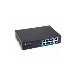 Εναλλαγή τεχνολογίας MILESIGHT 8 θύρες PoE - MS-S0208-EL