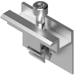 End clamp 40mm Length: 50mm on CLICK