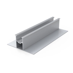 Enerack 2,4m rail, PRO flat roof support structure