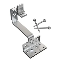 Enerack Double adjustable tile roof hook available for rail clamp ERK-TRH-T20