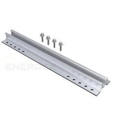 Enerack, Mini Rail, H-26mm, L-150mm, Argent, ERK-TRB-D10-150