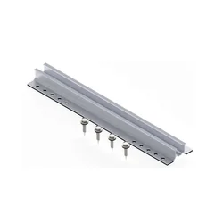 Enerack Mini Rail H-26mm L-385mm, Argento, ERK-TRB-D10-385