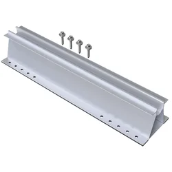 „Enerack Mini Rail“ H-65mm L-385mm, Sidabras, ERK-TRB-D20-385