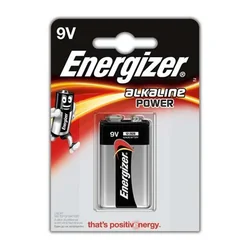 Energía de la batería del Energizer 9V Bloque 1 uds.