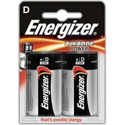 Energía de la batería del Energizer D / R20 2szt.