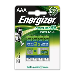 Energizer Akumulator Universal AAA / R03 500mAh 4 szt.