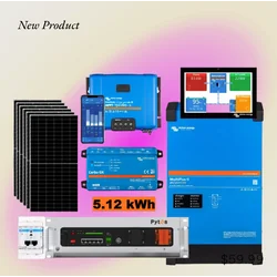 Energy Storage Single-phase 5kVA/5.12 kWh + 3kW PV - READY SYSTEM FOR HOME AND BUSINESS