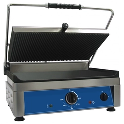 Enkele contactgrill 450x270 gladde plaat PG47L | Amitek