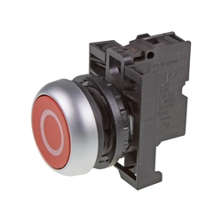 Επίπεδη κόκκινη μονάδα δίσκου Eaton Button M22-D-R-X0 /K01 - 216510