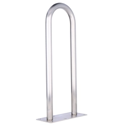 Ergoplus fixed handrail 60 cm stainless steel, satin